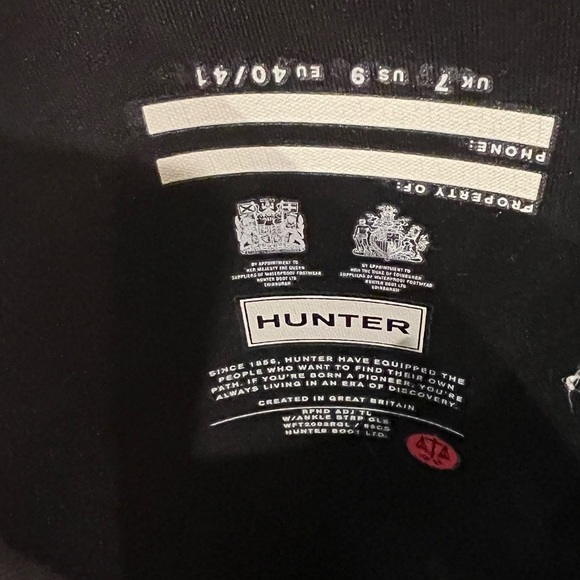 Hunter rain boots - Picture 4 of 5